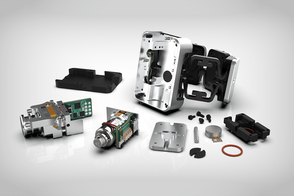 Tasbi Disassembled (Rendered in Keyshot)